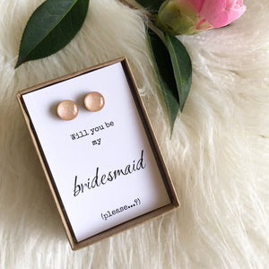 Will you be my Bridesmaid (please..?)