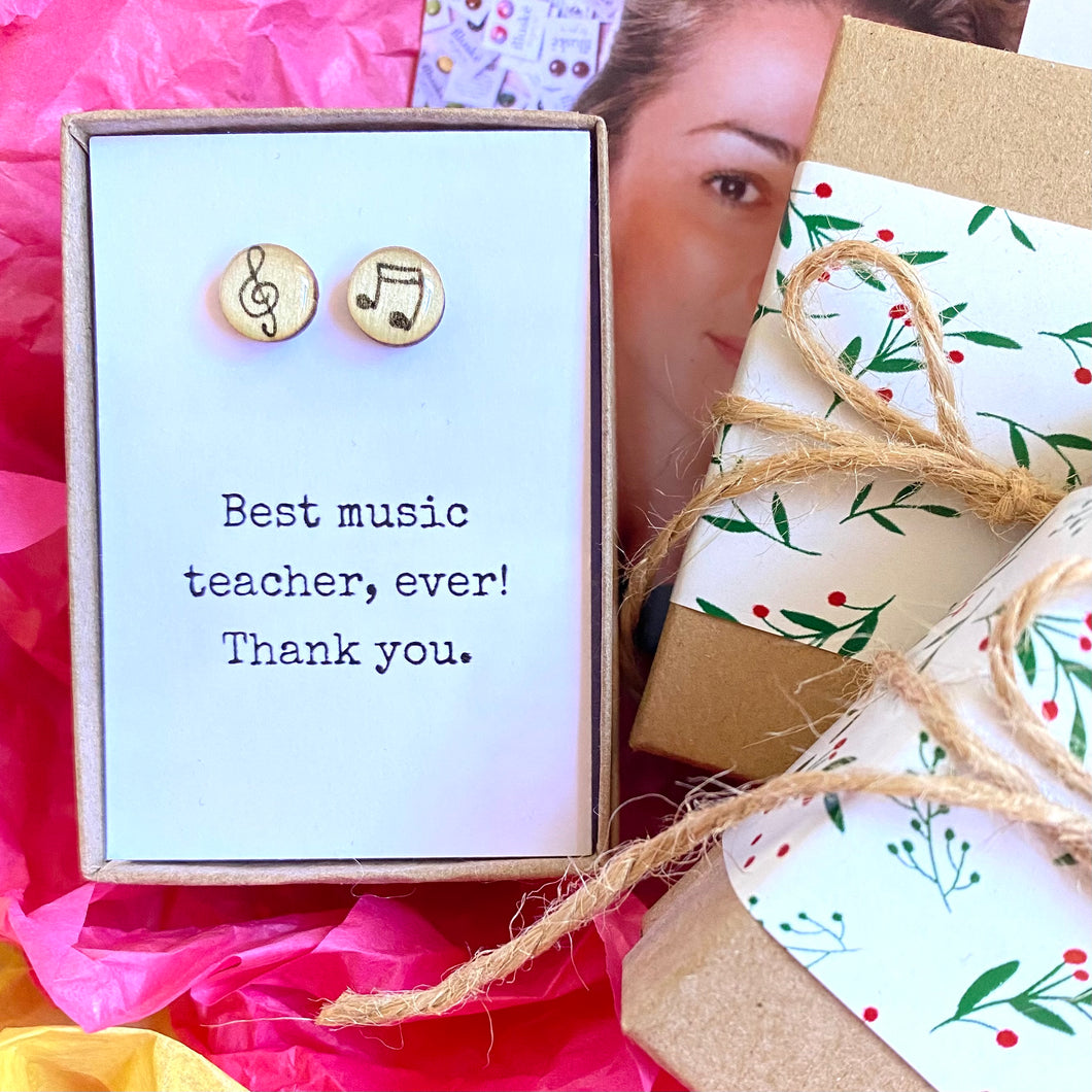 Gift Box | Best music teacher, ever! Thank you.